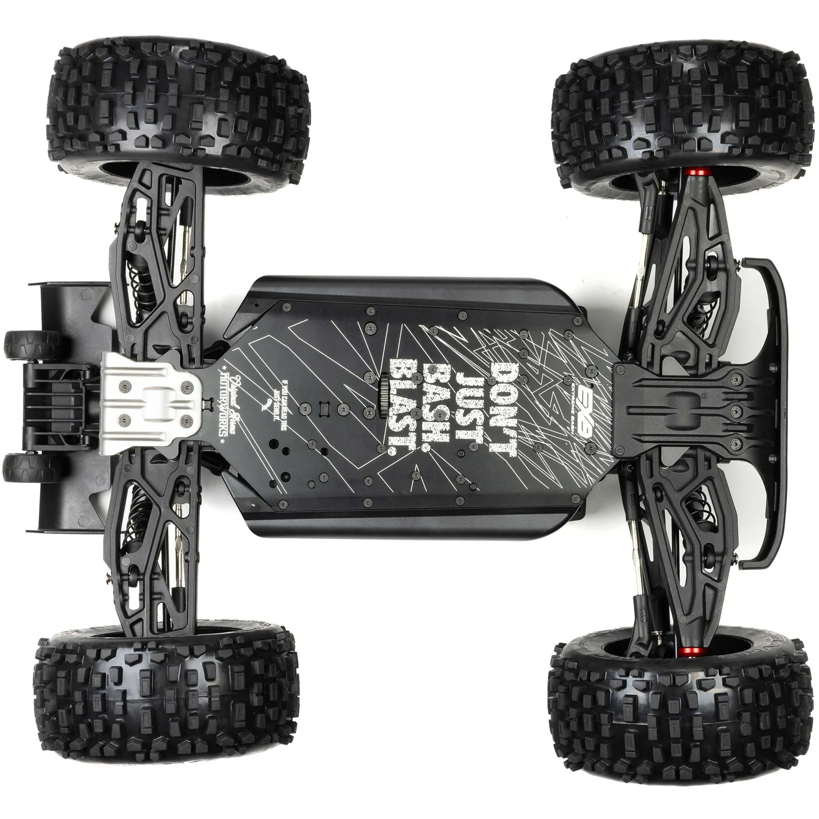 שלדה — 1/8 NOTORIOUS 6S 4X4 RTR Brushless Stunt Truck · V6