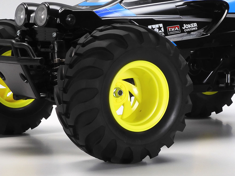 גלגלים וצמיגים — 1/10 Quirkhopper GF-02 4WD Off-Road Buggy Kit
