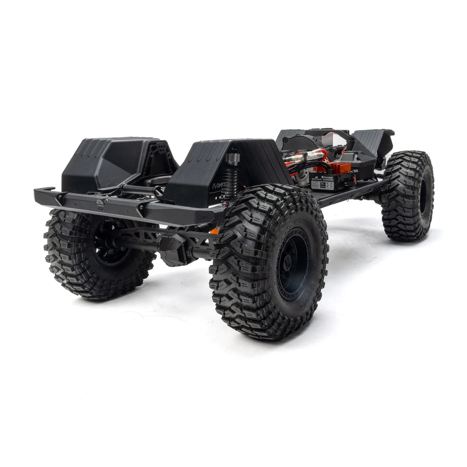 שלדה — 1/10 SCX10 III Motobilt Waypoint Jeep JT Gladiator 4X4 RTR Brushed Rock Crawler