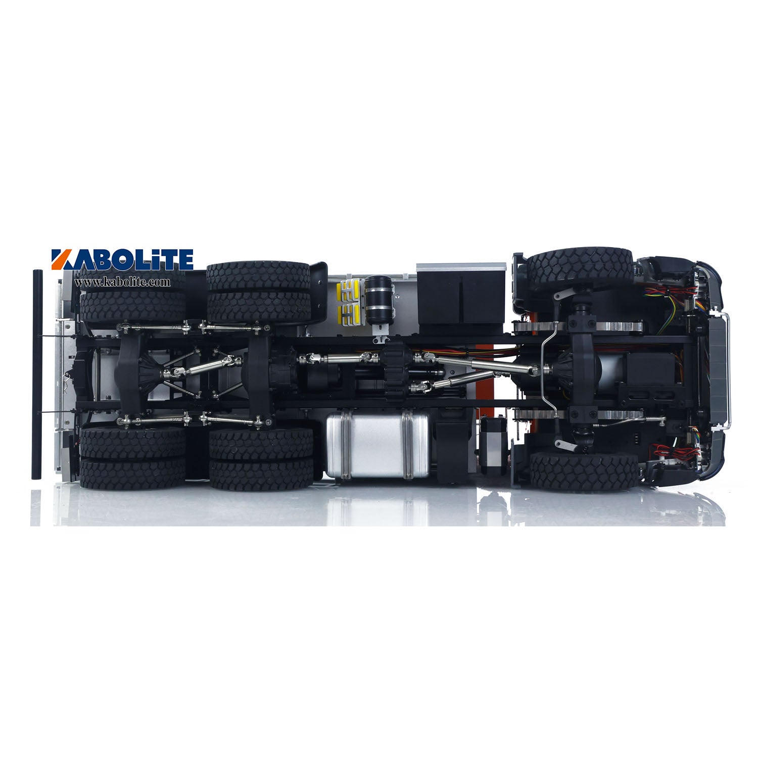 שלדה — משאית רמסה 6x6 על שלט KABOLITE K5702 1/14