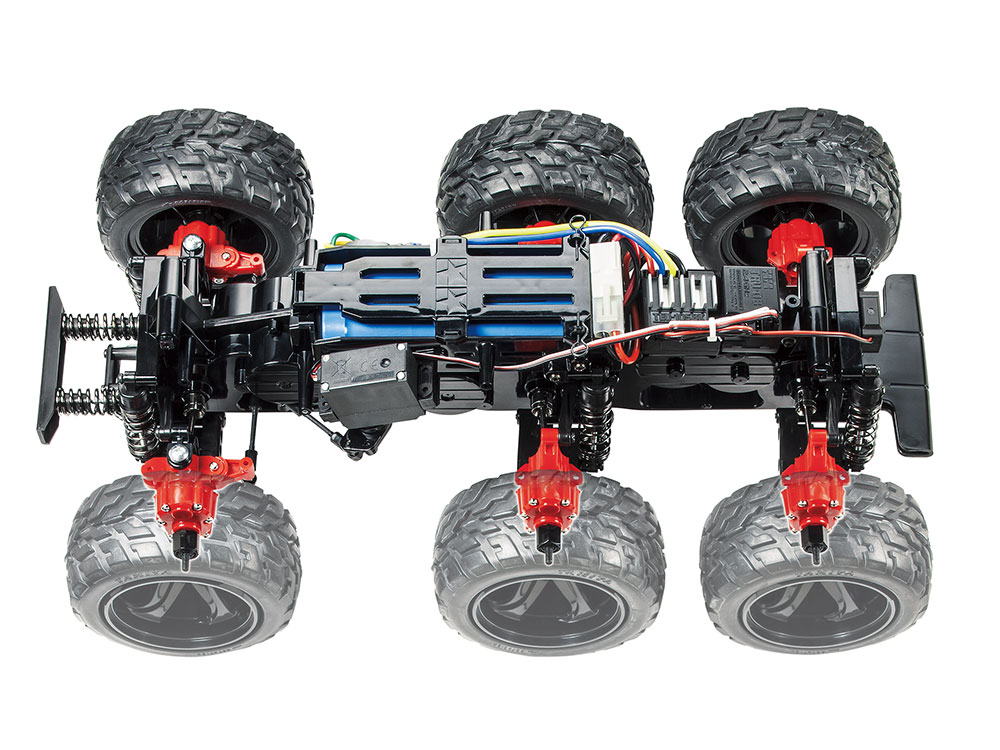 שלדה — 1/18 Dynahead G6-01TR 6WD Brushed Semi Tractor Kit