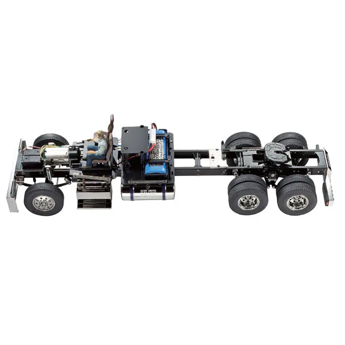 שלדה — 1/14 Grand Hauler 10X8 Semi Tractor Kit