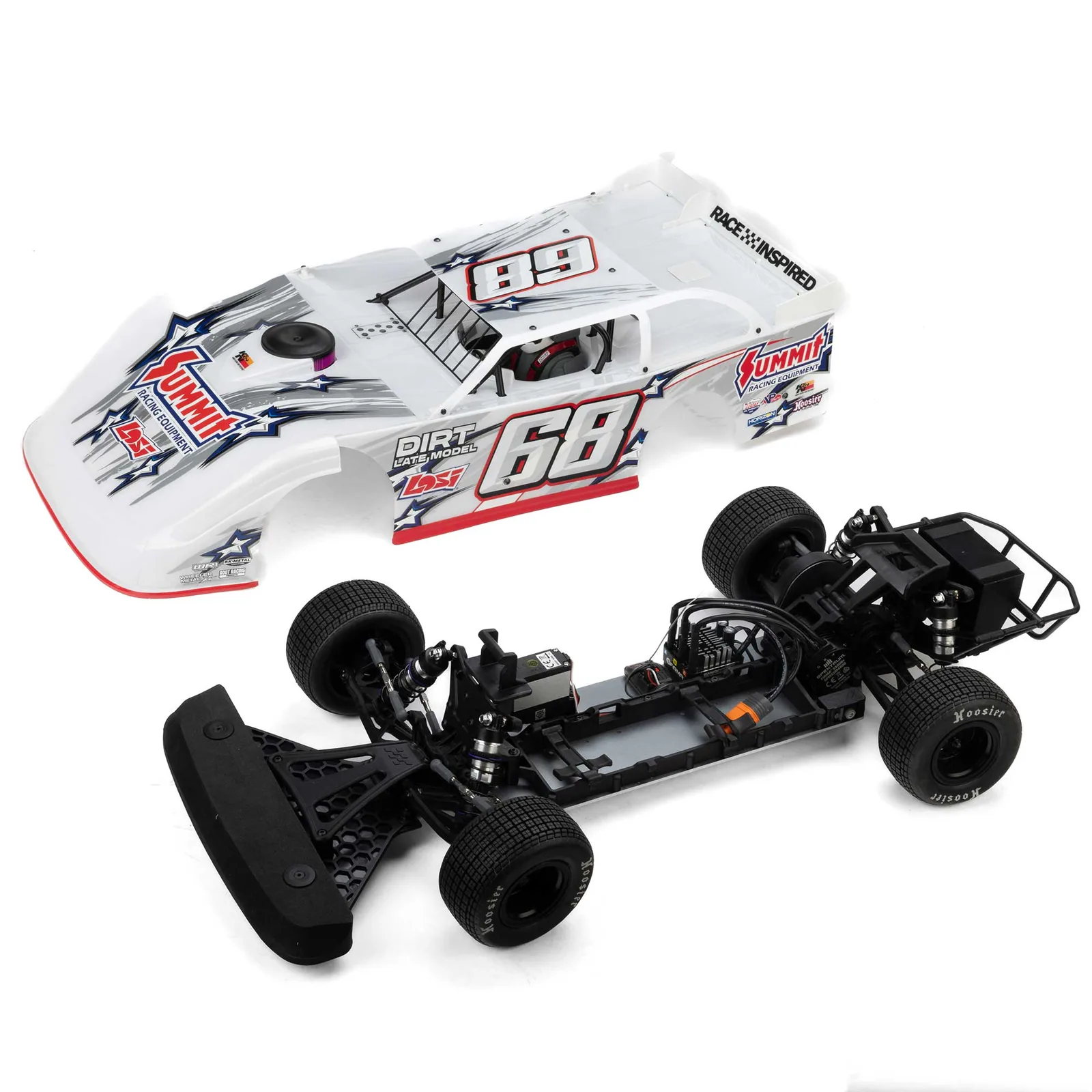 מרכב — 1/10 22S 2WD Dirt Oval Late Model RTR (Battery & Charger Included)