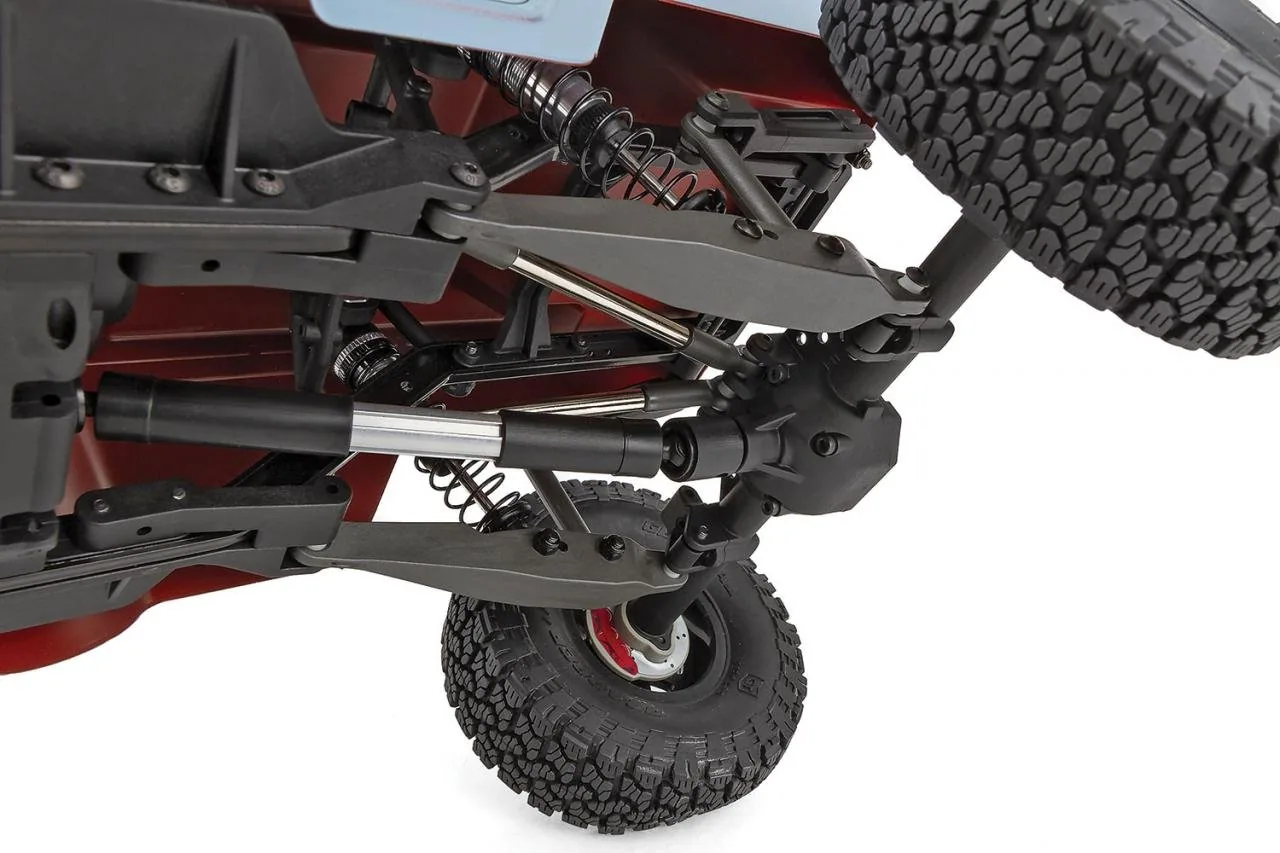 בולמים ומתלים — זחלן על שלט Element RC Enduro Zuul IFS2 Scratch & Weather 4x4 RTR 1/10