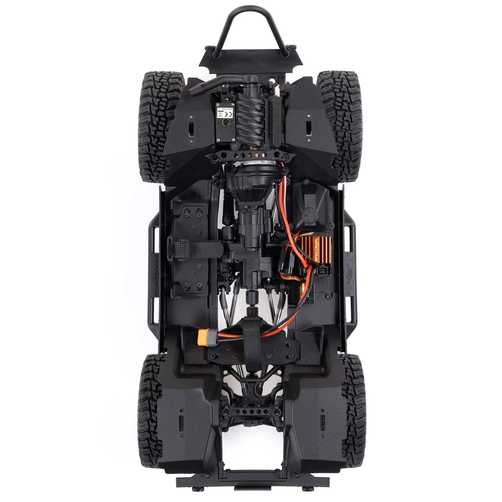 שלדה — 1/10 SCX10 III Jeep CJ-7 4X4 RTR Brushed Rock Crawler · V2