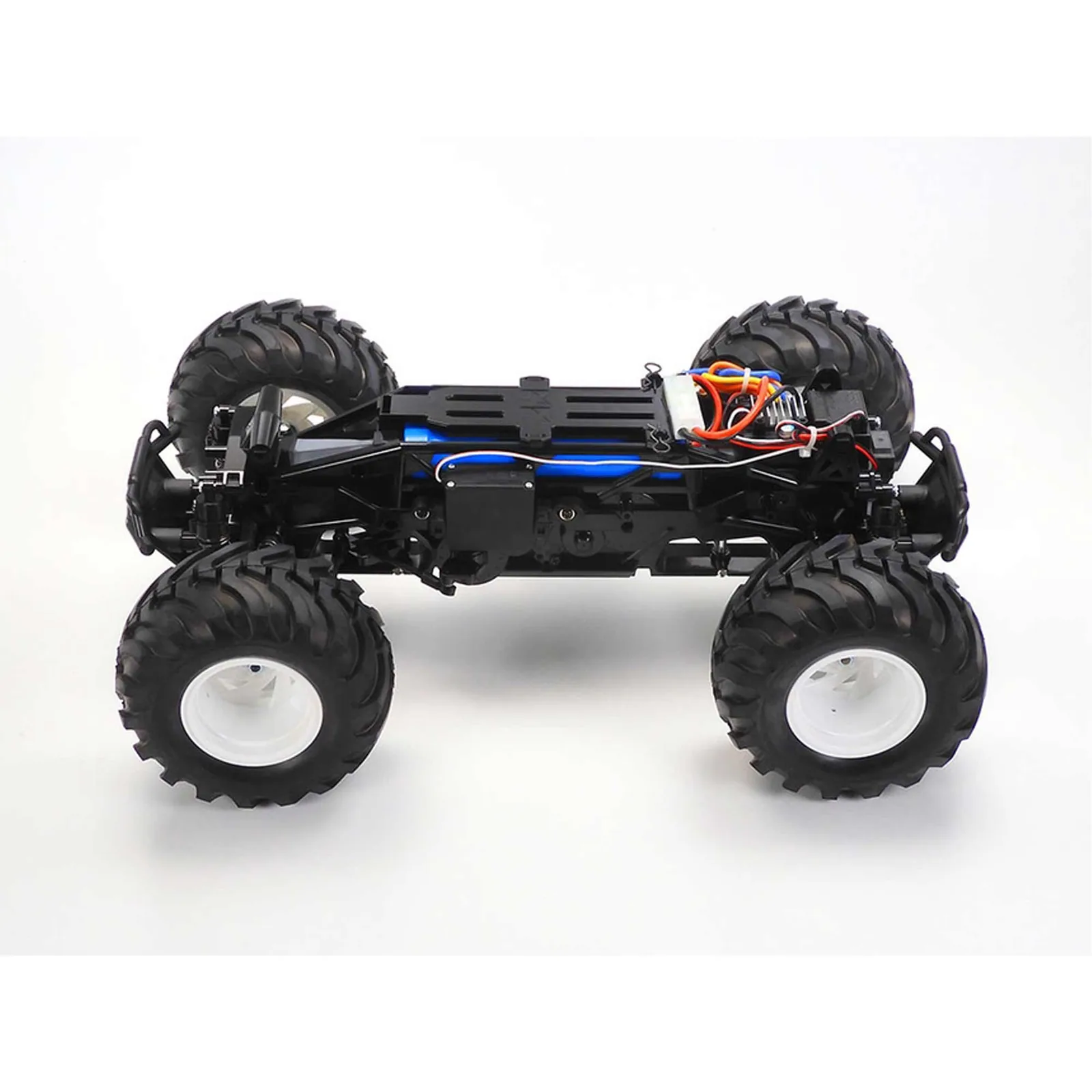 שלדה — 1/10 R/C Squash Van (Green & White Painted Body) (GF-02)