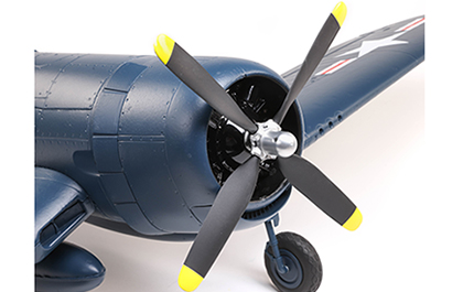 מנוע ומדחף — F4U-4 Corsair 1.2m BNF Basic with AS3X and SAFE Select