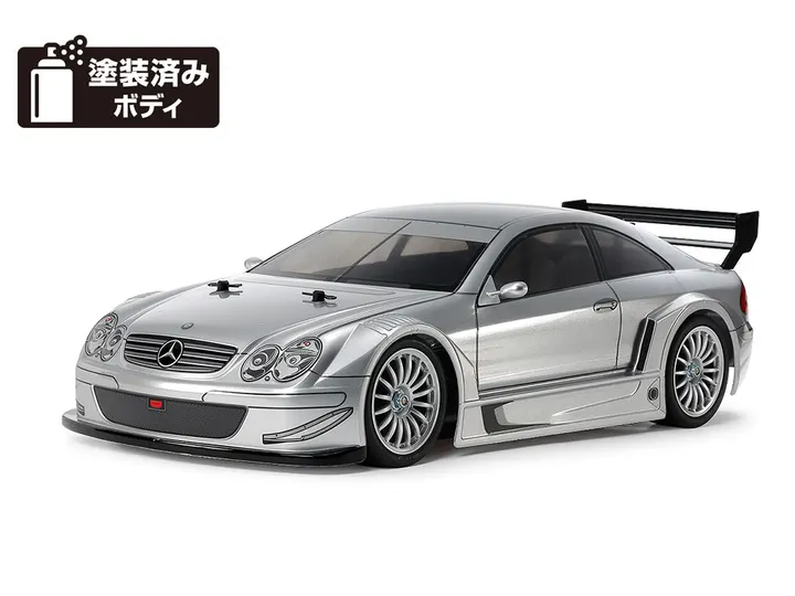 Tamiya 1/10 2002 Mercedes-Benz CLK AMG Racing TT-02 4x4 On-Road Touring Kit