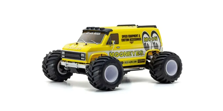 Kyosho 1/10 Fazer MK2 MAD VAN 4x4 Electric Monster Truck RTR, MOONEYES