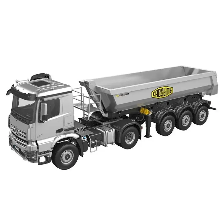 משאית גורר ונתמך פריקה 10 גלגלים על שלט KABOLITE K5801 1/14