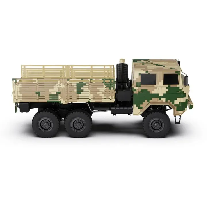 משאית Rlaarlo 6X6 Military Truck HongYan HY6 Brushless 1/10