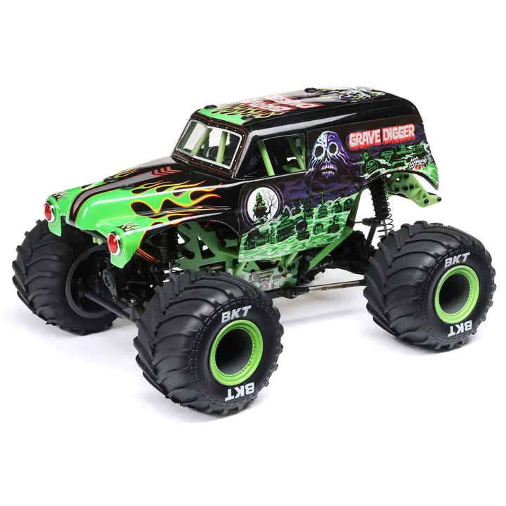 Losi 1/18 Mini LMT 2S 4X4 RTR Brushed Monster Truck (Battery & Charger Included)
