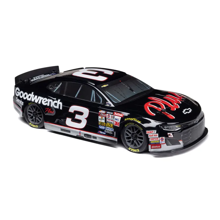 Losi 1/12 NASCAR RC Race Car RCR No. 3 GM Goodwrench Chevrolet ZL1 2S AWD RTR Brushed On-Road (Battery & Charger Included), Black
