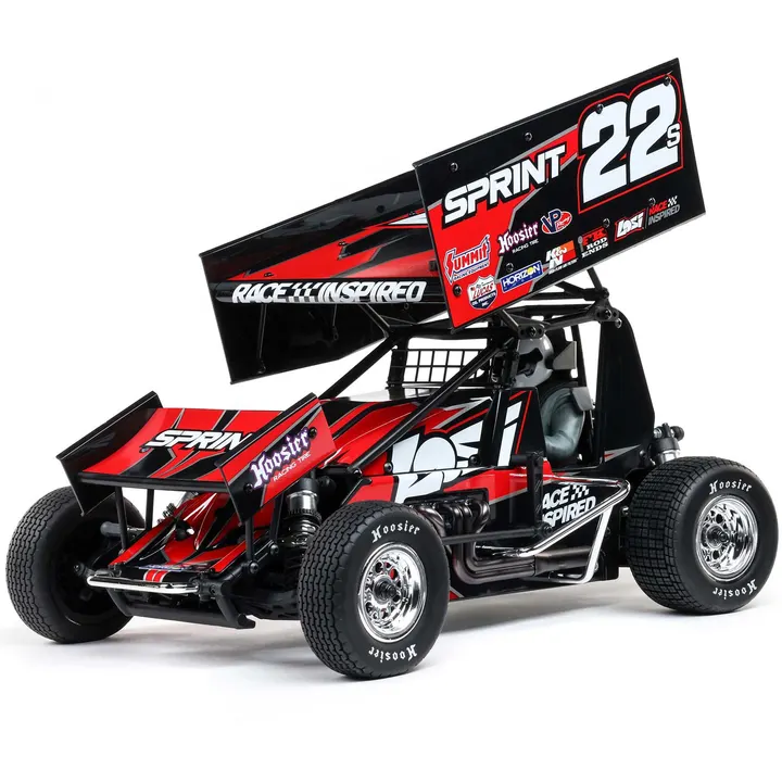 Losi 1/10 22S Sprint 2WD Brushless RTR (Battery & Charger Included), Red