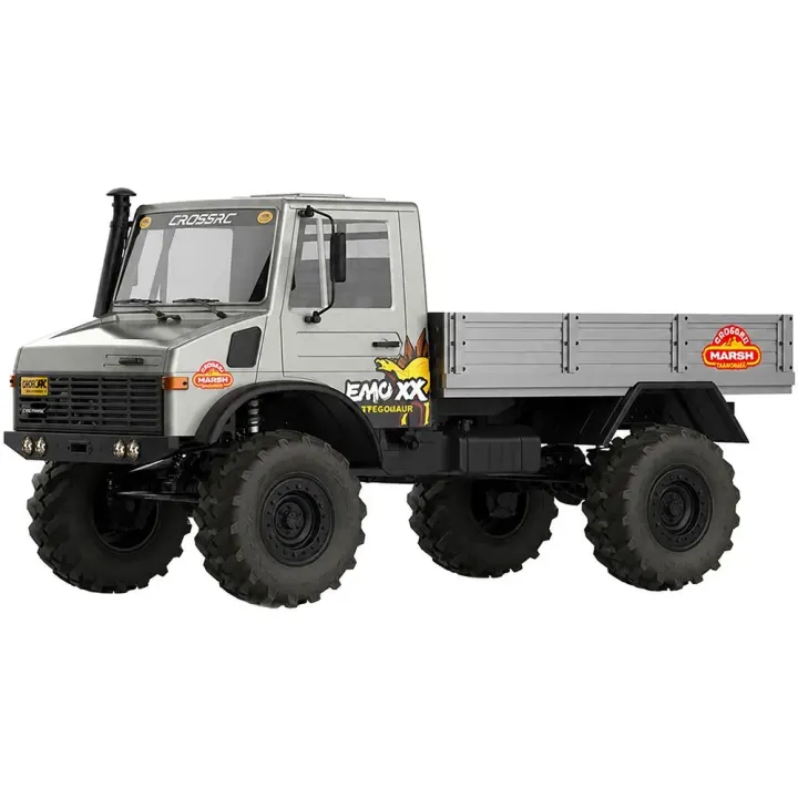 זחלן שטח 4x4 על שלט Cross RC EMO XX Stegosaurus 1/6 Brushless כסוף Truck