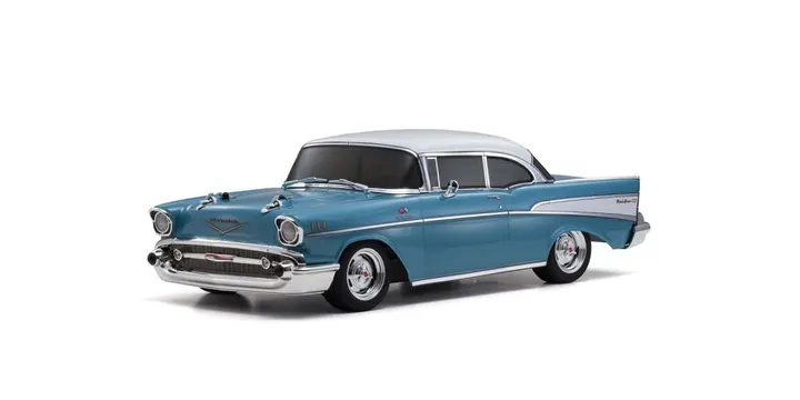Kyosho 1/10 Chevy Bel Air Coupe Fazer Mk2 4x4 On-Road Touring Car RTR, Turquoise