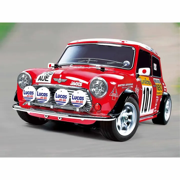 Tamiya 1/10 1994 Mini Cooper Rally M-05 FWD On-Road High Performance Racing Car Kit, LIMITED EDITION
