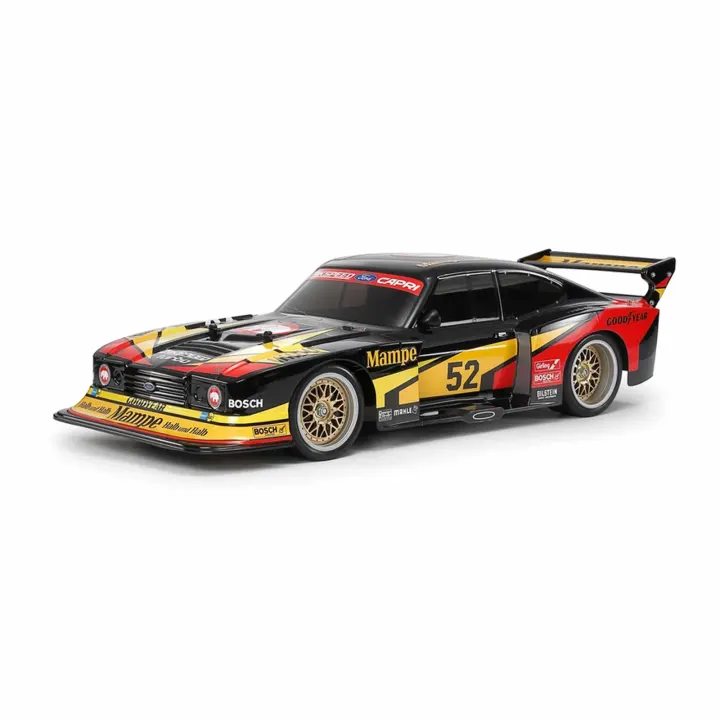 Tamiya 1/10 1978 Ford Zakspeed Capri Turbo TT-02 4WD On-Road High Performance Racing Car Kit, LIMITED EDITION
