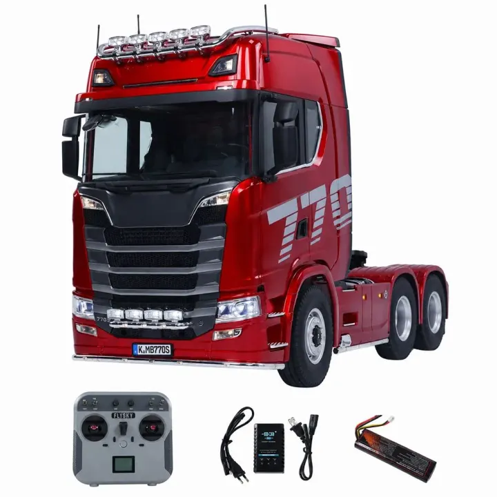 משאית סוס Scania 770S 6x6 על שלט KABOLITE K770S 1/14