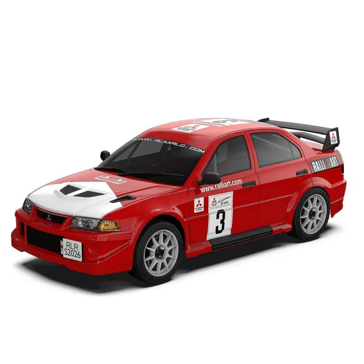 מכונית Rlaarlo Mitsubishi EVO 6.5 TME Rally Brushless 4WD 1/7