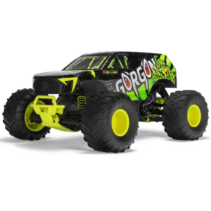 ARRMA 1/10 GORGON 2WD RTR Brushed Monster Truck (Battery & Charger Included)