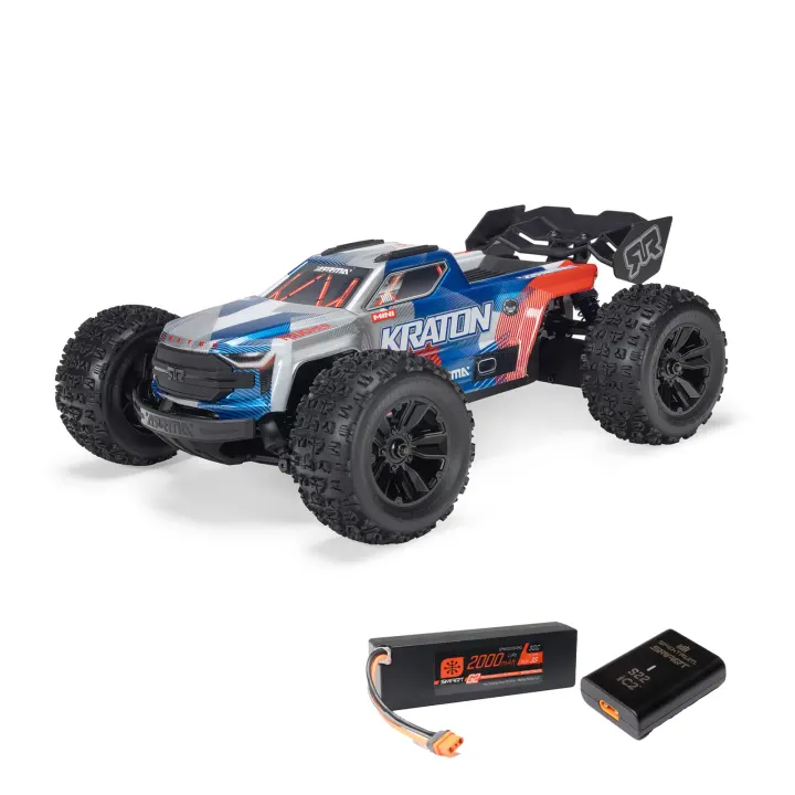 ARRMA 1/16 MINI KRATON 3S DSC 4X4 RTR Brushless Speed Monster Truck (Battery & Charger Included)