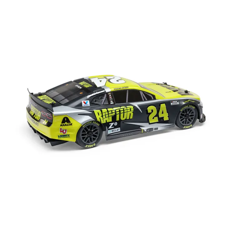 Losi 1/12 NASCAR RC Race Car William Byron No. 24 Raptor 2025 Chevrolet Camaro ZL1 2S AWD RTR Brushed On-Road (Battery & Charger Included)
