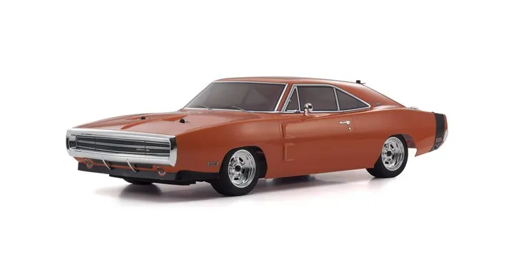Kyosho 1/10 Fazer Mk2 Dodge Charger 1970 Hemi On-Road Tourning Car RTR, Orange