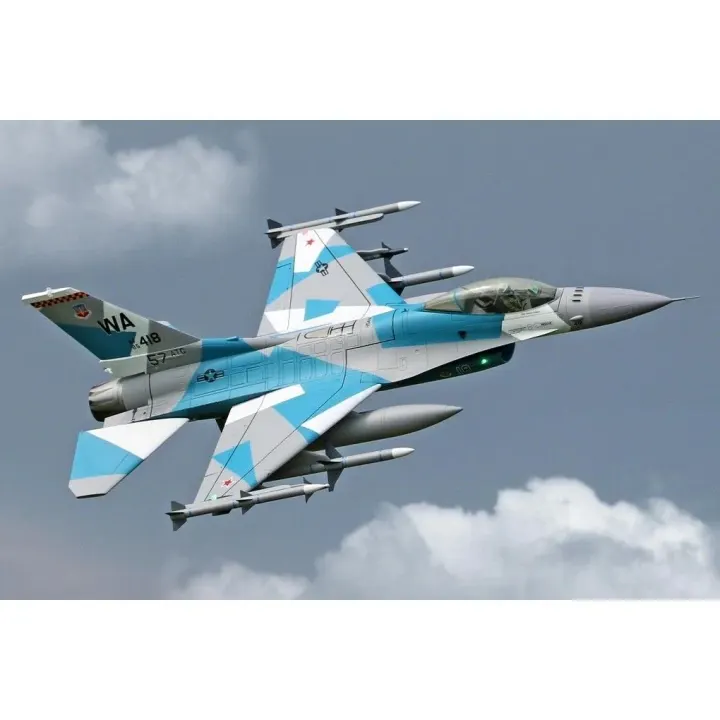מטוס סילון על שלט Freewing F-16 Fighting Falcon V2 90mm EDF 6S PNP