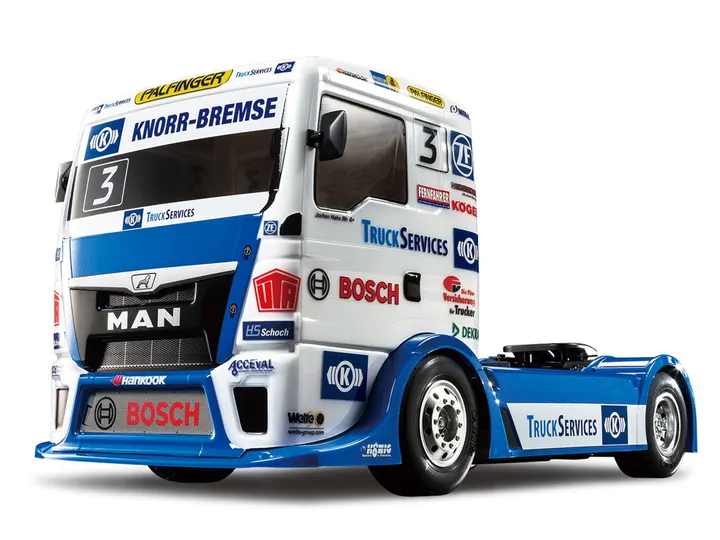Tamiya 1/14 Team Hahn Racing MAN TGS 4WD On Road TT-01E Kit