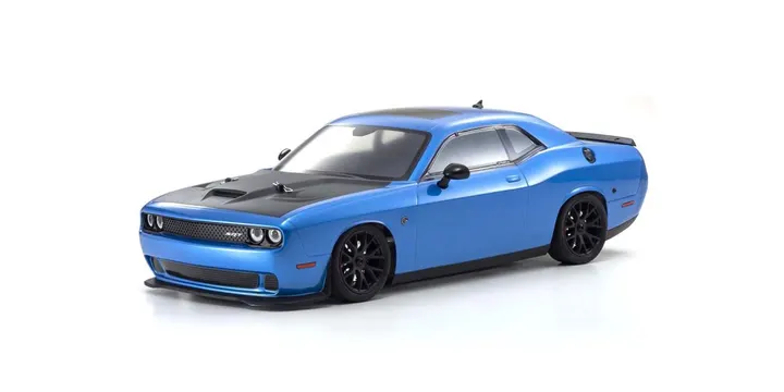 Kyosho 1/10 Fazer Mk2 2015 Dodge Challenger SRT Hellcat 4x4 Electric Touring RTR, Blue