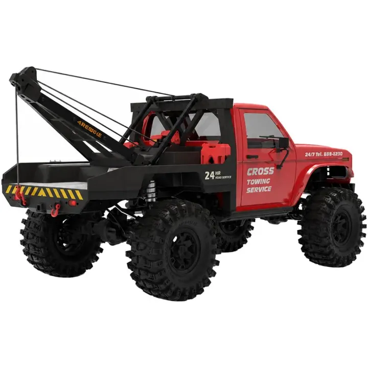 זחלן חילוץ 4x4 על שלט Cross RC EMO X3 1/8 Brushless