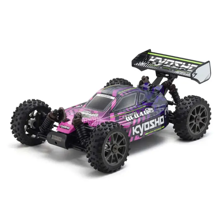 Kyosho 1/8 Inferno Neo 4.0 4x4 Brushless Off-Road Buggy RTR, Pink
