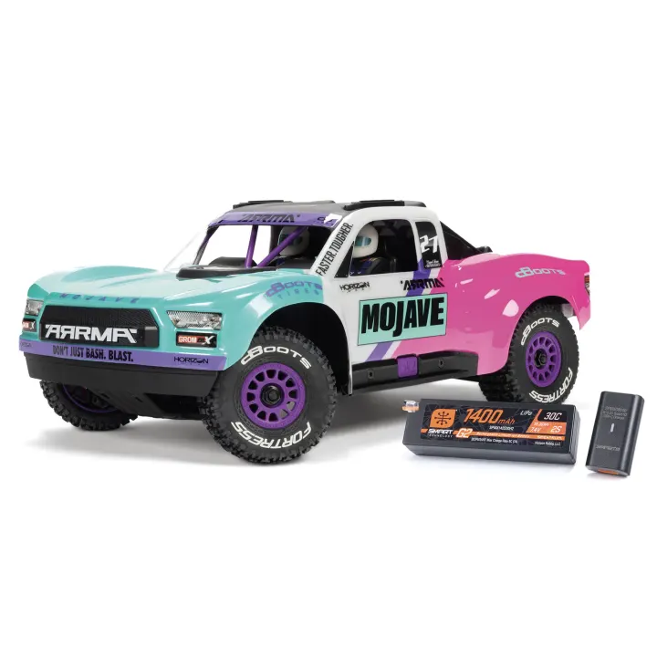 ARRMA 1/16 MOJAVE GROM 223S DSC 4X4 RTR Brushless Desert Truck (Battery & Charger Included)