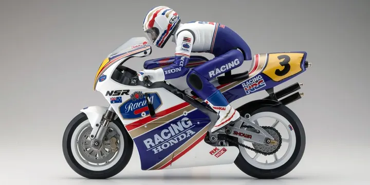 Kyosho 1/8 1991 Honda NSR500 Hang-On Racer Electric Motorcycle Kit